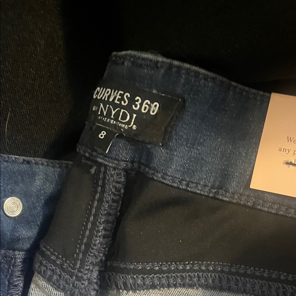 NYDJ Indigo Straight Leg Jeans - Picture 3 of 5